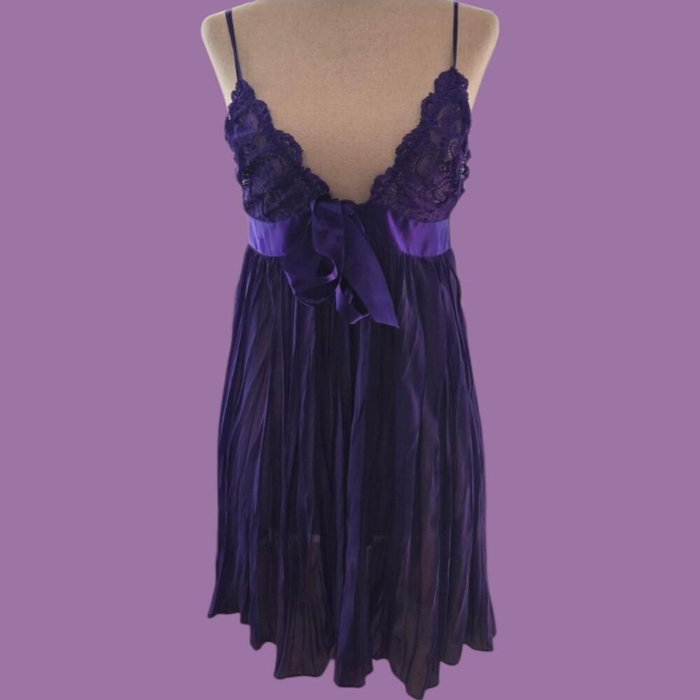 Vintage victorias secret purple lace